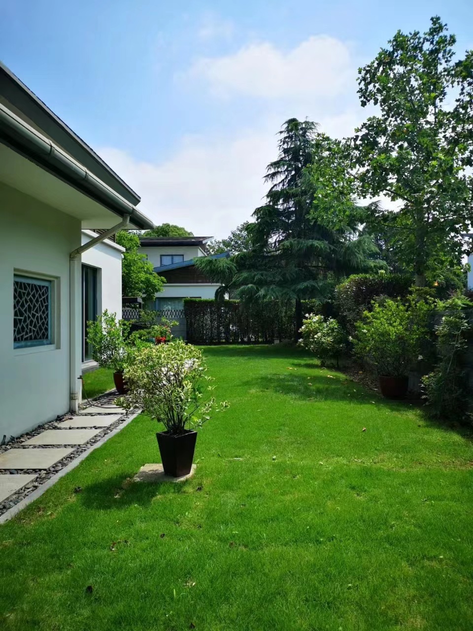 Single family villa next to German School for sale in Qingpu with huge garden